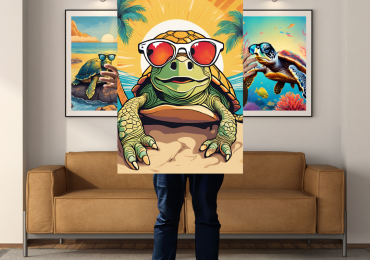 Quadro Decorativo Impressão Digital Mdf3mm 90×60