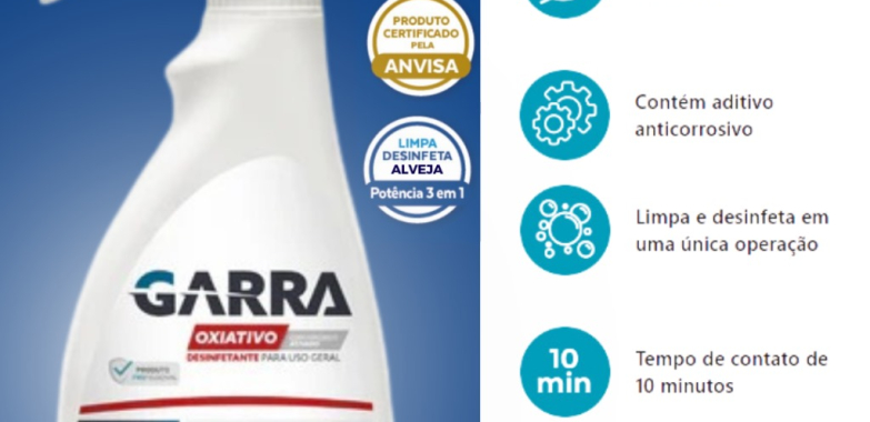 Garra Oxiativo para superfícies