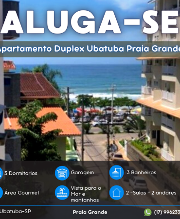 Apartamento Ubatuba Duplex 12 pessoas