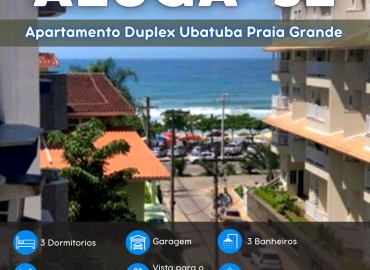 Apartamento Ubatuba Duplex 12 pessoas