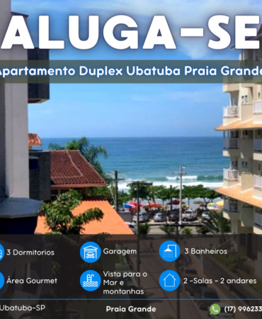 Apartamento Ubatuba Duplex 12 pessoas