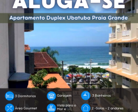 Apartamento Ubatuba Duplex 12 pessoas