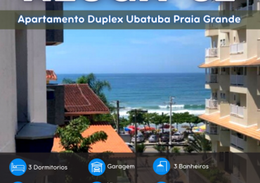 Apartamento Ubatuba Duplex 12 pessoas